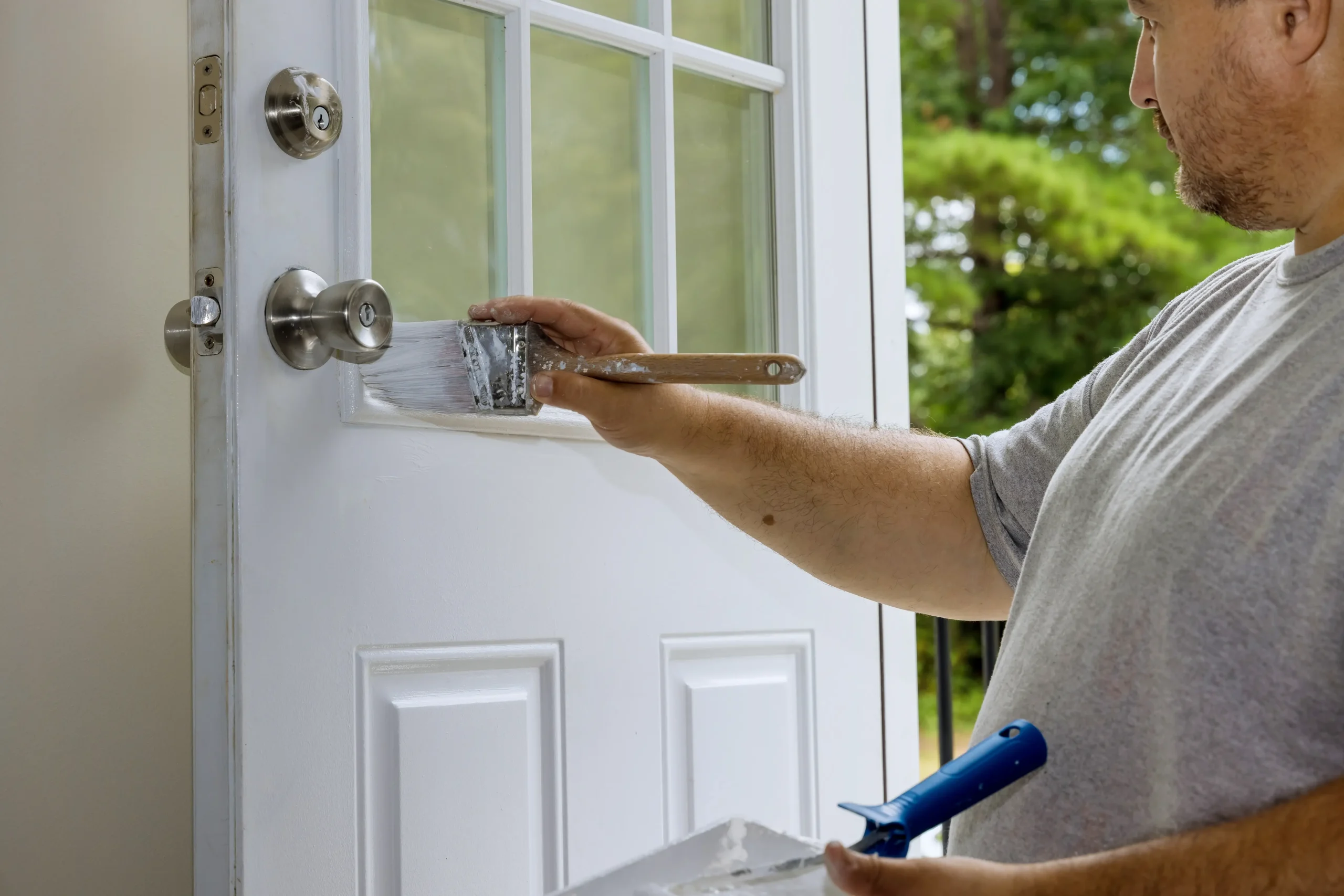 Door Painting Services in Wake Forest